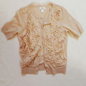 LOFT Fun Flower Power Cardi